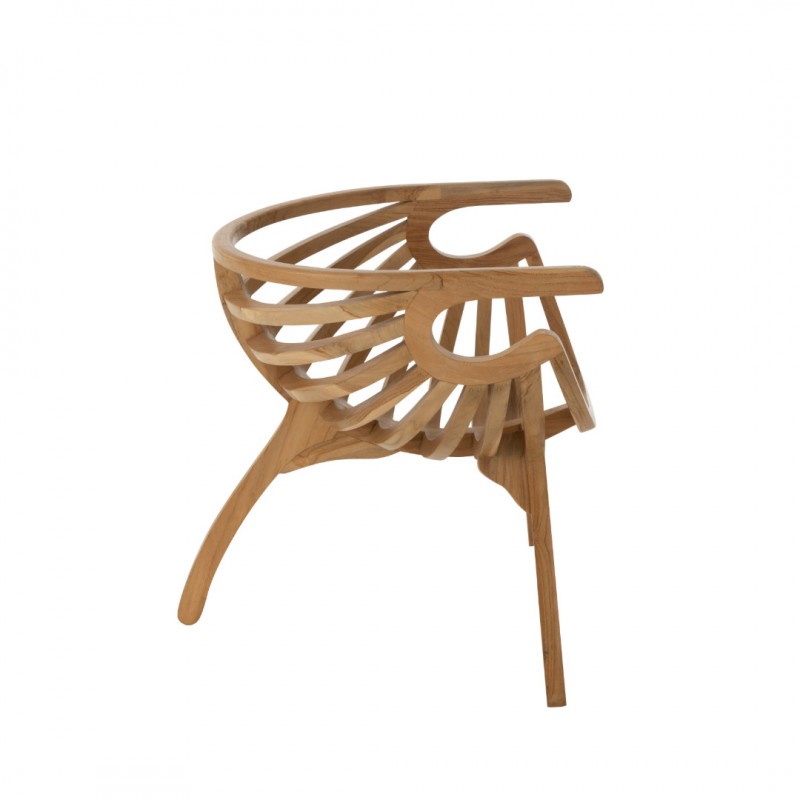 CHAIR CRB TEAKWOOD NATURAL - CHAIRS, STOOLS